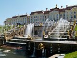 31 Peterhof 1723 Grande Cascade Vue generale